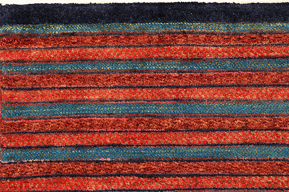Multi Colored Gabbeh 8' x 10' - No. 56087 - ALRUG Rug Store