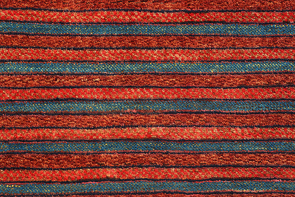 Multi Colored Gabbeh 8' x 10' - No. 56087 - ALRUG Rug Store