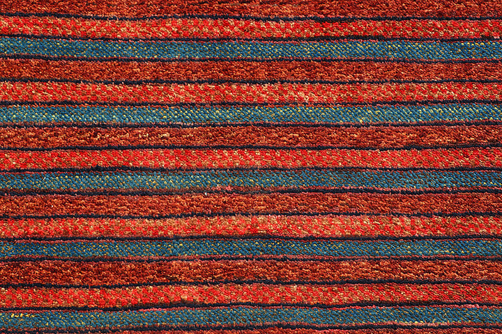 Multi Colored Gabbeh 8' x 10' - No. 56087 - ALRUG Rug Store