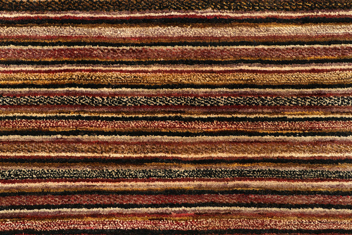 Multi Colored Gabbeh 7'  11" x 10' " - No. QA33682