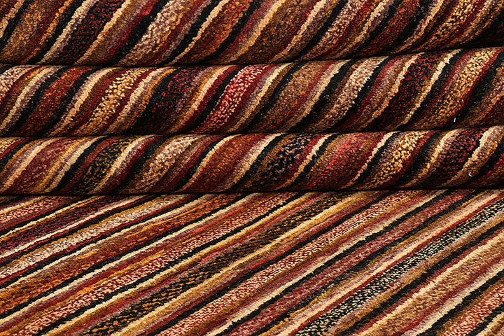 Multi Colored Gabbeh 7'  11" x 10' " - No. QA33682