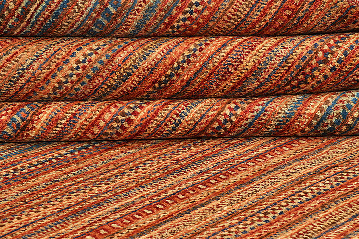 Multi Colored Gabbeh 8'  4" x 11'  6" - No. QA38967