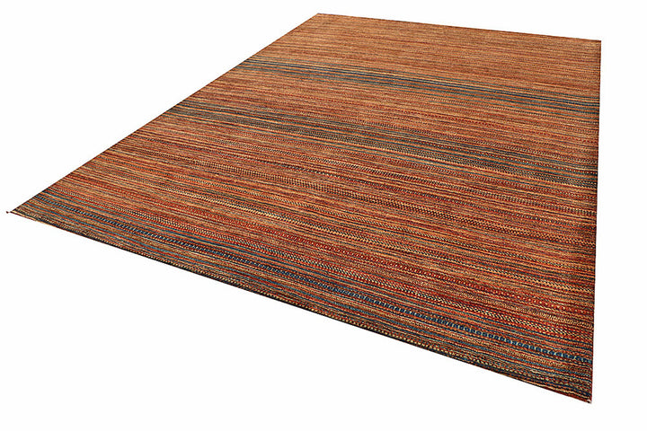 Multi Colored Gabbeh 8'  4" x 11'  6" - No. QA38967