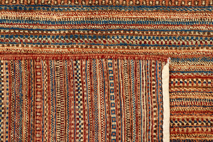 Multi Colored Gabbeh 8'  4" x 11'  6" - No. QA38967