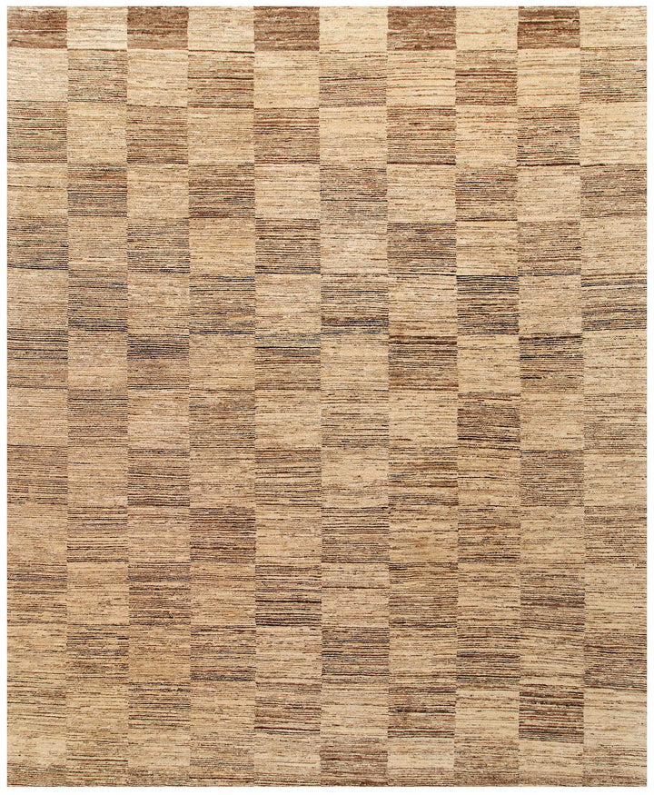 Burlywood Gabbeh 7'  10" x 9'  9" - No. QA85075