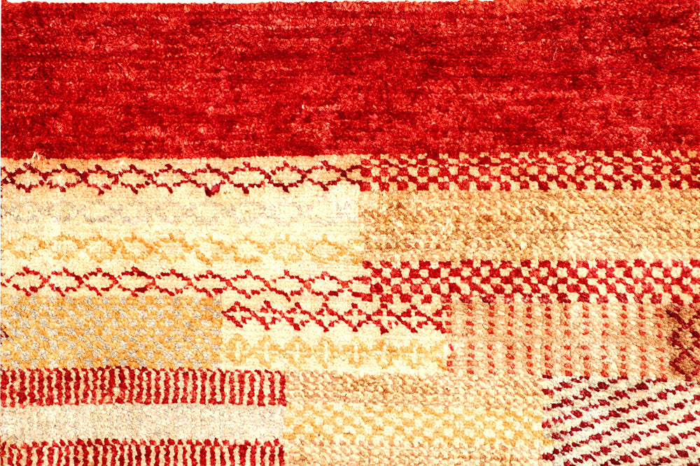 Multi Colored Gabbeh 2' 8 x 9' 11 - No. 56091 - ALRUG Rug Store