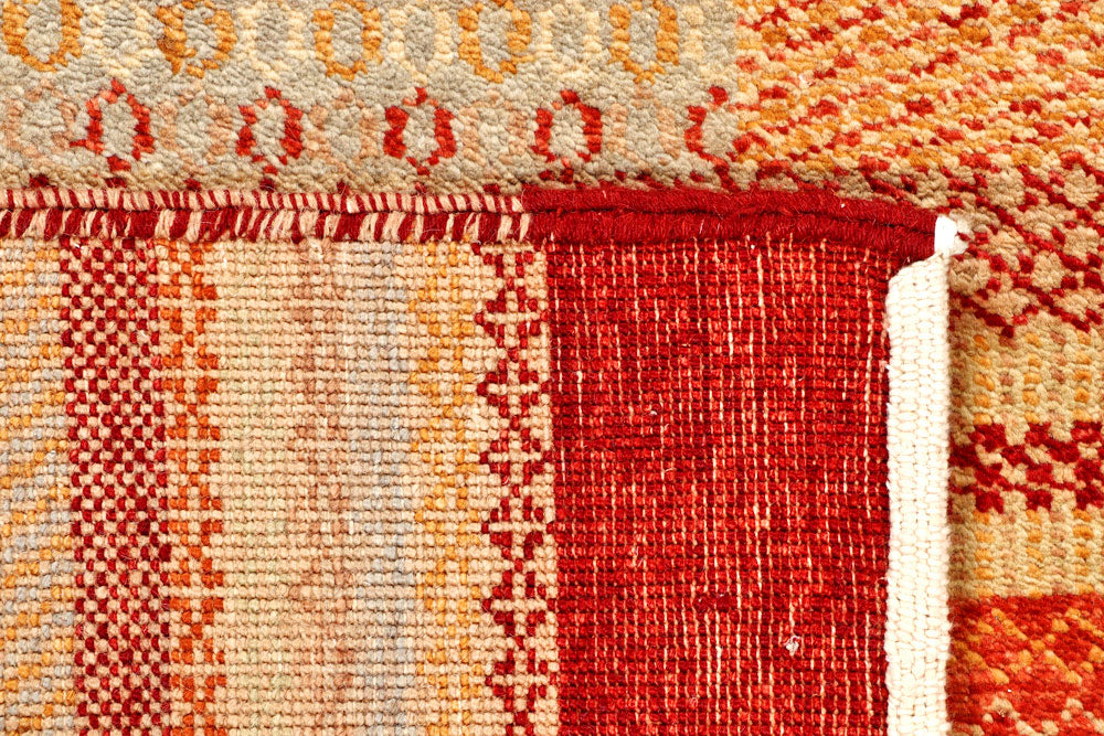 Multi Colored Gabbeh 2' 8 x 9' 11 - No. 56091 - ALRUG Rug Store