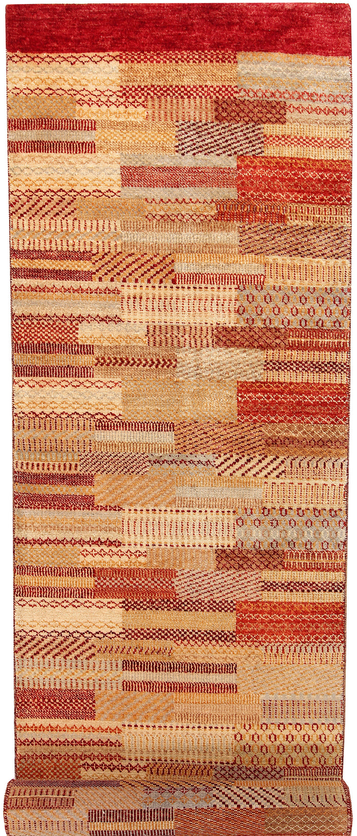 Multi Colored Gabbeh 2' 8 x 9' 11 - No. 56091 - ALRUG Rug Store