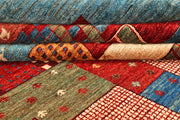 Multi Colored Gabbeh 9' 1 x 11' 7 - No. 56094 - ALRUG Rug Store