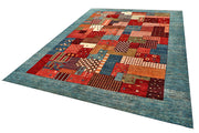 Multi Colored Gabbeh 9' 1 x 11' 7 - No. 56094 - ALRUG Rug Store