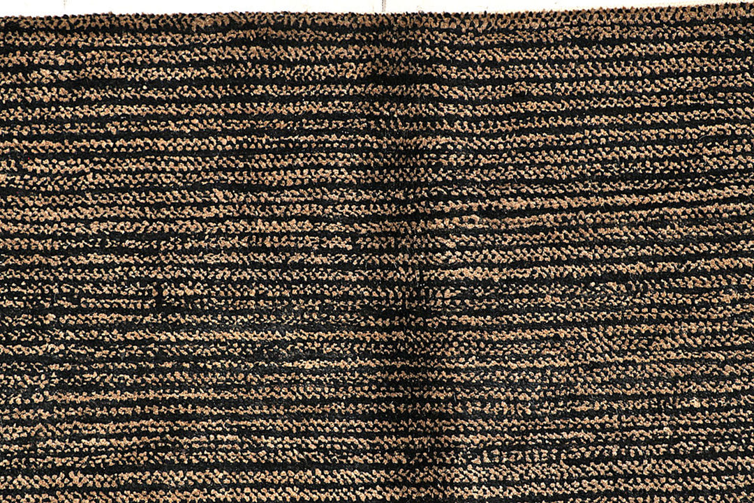 Saddle Brown Gabbeh 9'  1" x 12' " - No. QA67958