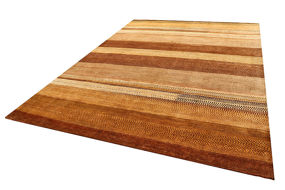 Navajo White Gabbeh 8' 4 x 11' 6 - No. 56097 - ALRUG Rug Store