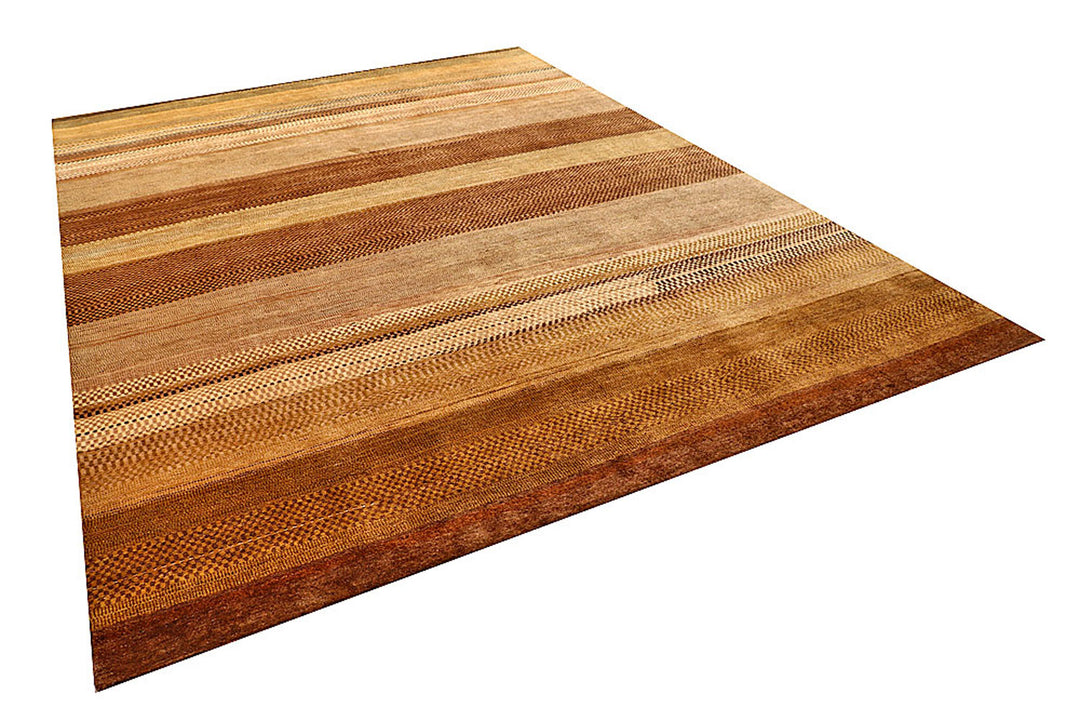 Navajo White Gabbeh 8'  4" x 11'  6" - No. QA99347