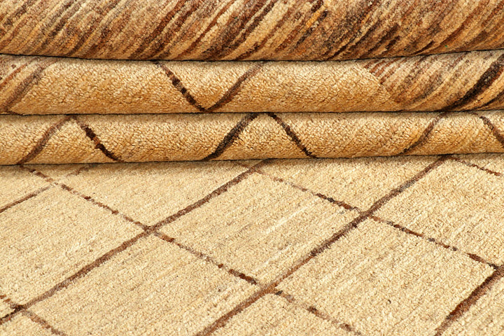 Bisque Gabbeh 8' 10 x 12' - No. 56098 - ALRUG Rug Store