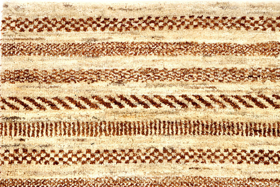 Cornsilk Gabbeh 2'  7" x 12'  3" - No. QA96977