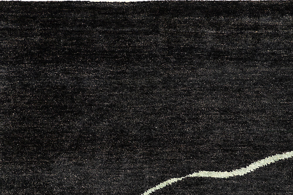 Black Gabbeh 8' 3 x 11' 5 - No. 56101 - ALRUG Rug Store