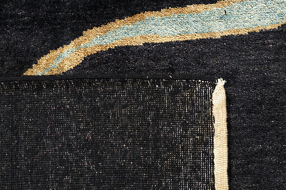 Black Gabbeh 8' 3 x 11' 5 - No. 56101 - ALRUG Rug Store