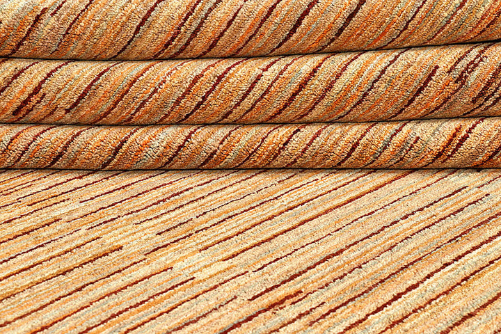 Wheat Gabbeh 7'  11" x 11'  3" - No. QA40553