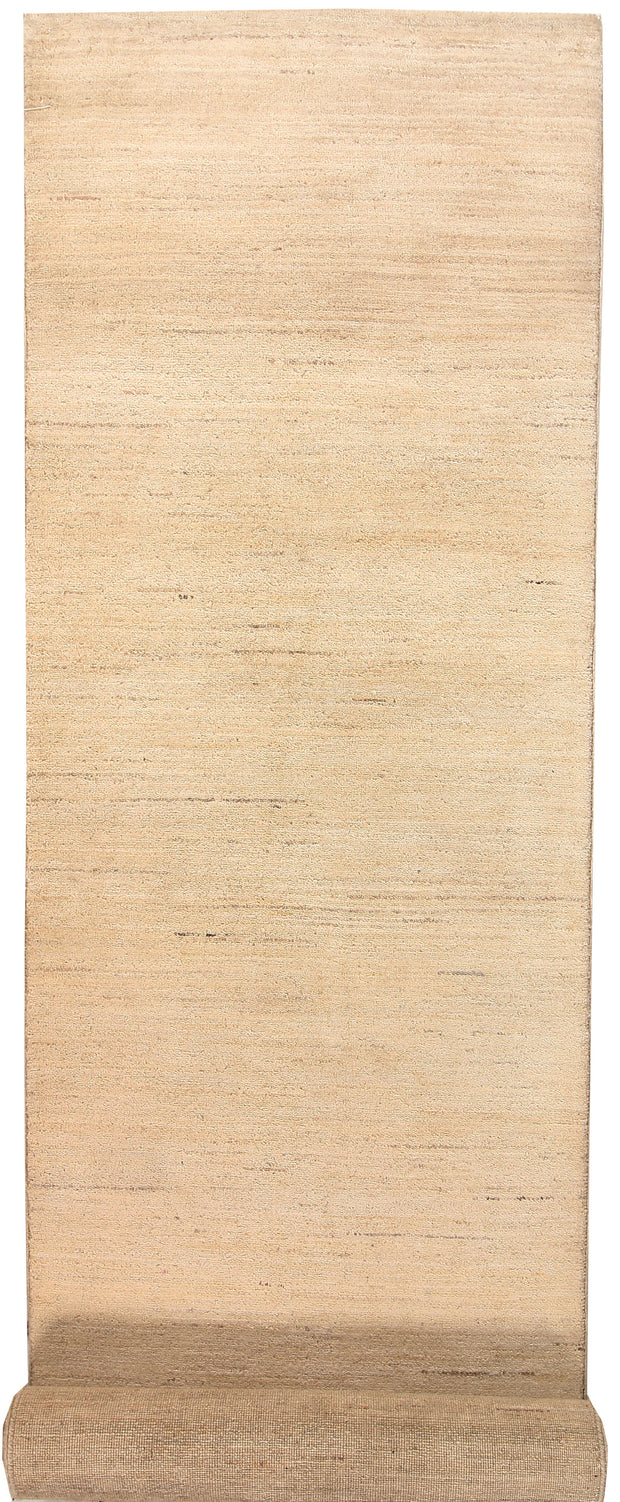 Blanched Almond Gabbeh 2' 6 x 11' 9 - No. 56103 - ALRUG Rug Store