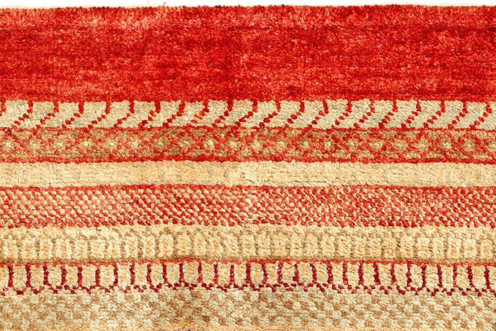 Multi Colored Gabbeh 2'  6" x 9'  3" - No. QA28484