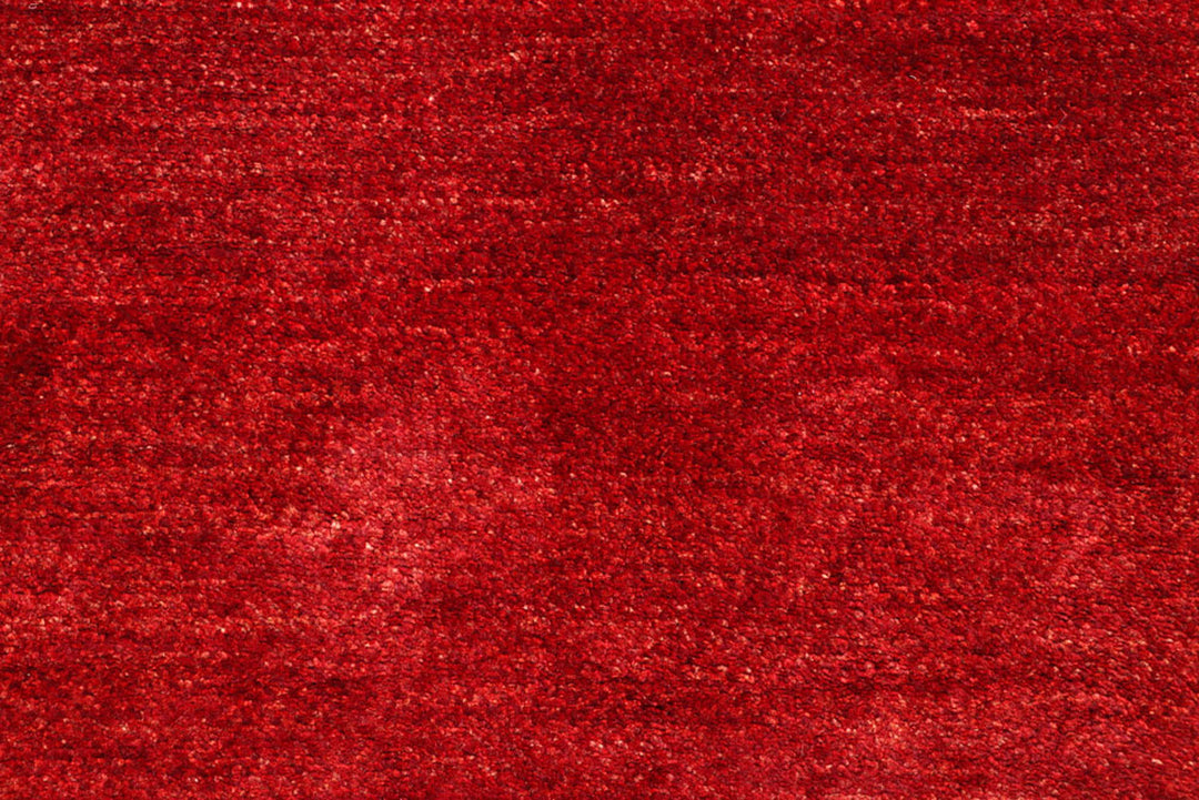 Red Gabbeh 2'  7" x 12'  2" - No. QA76872