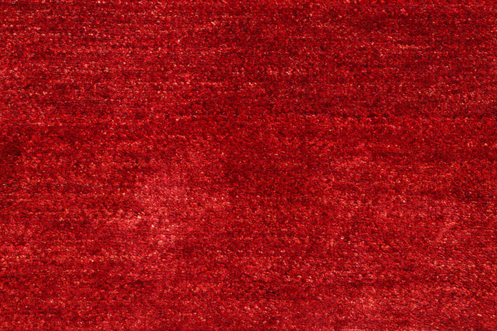 Red Gabbeh 2'  7" x 12'  2" - No. QA76872
