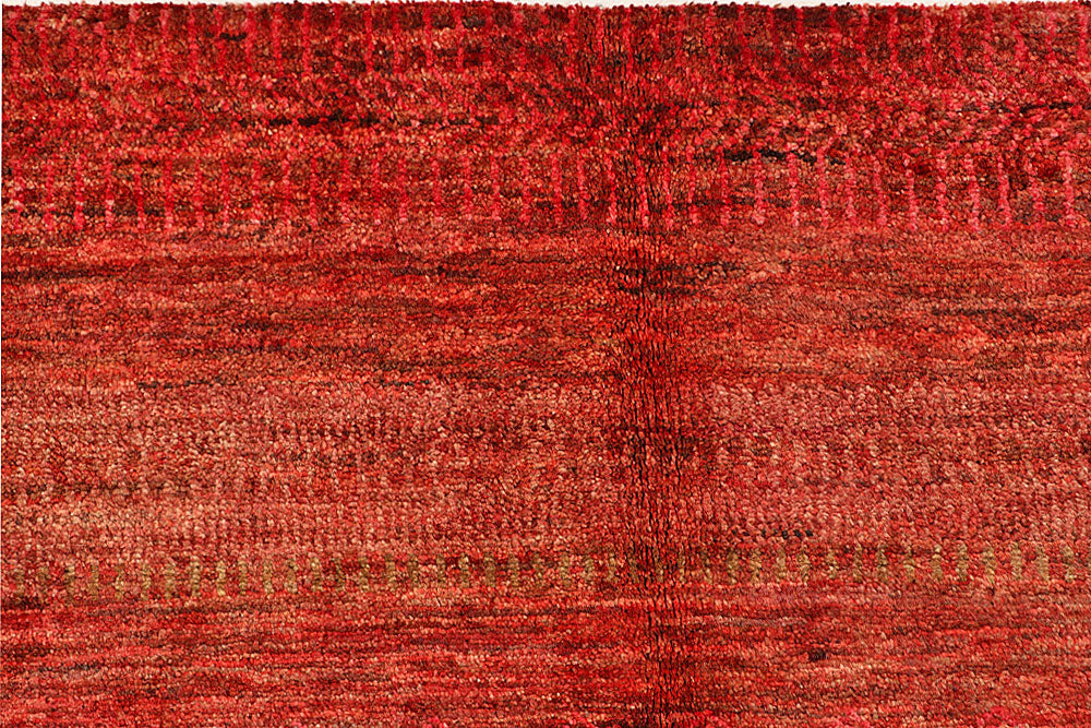Firebrick Gabbeh 9' 1 x 12' 3 - No. 56112 - ALRUG Rug Store