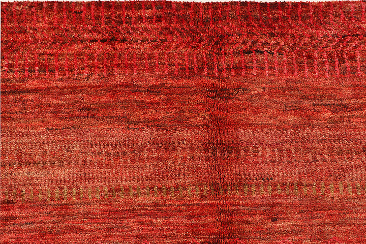 Firebrick Gabbeh 9' 1 x 12' 3 - No. 56112 - ALRUG Rug Store