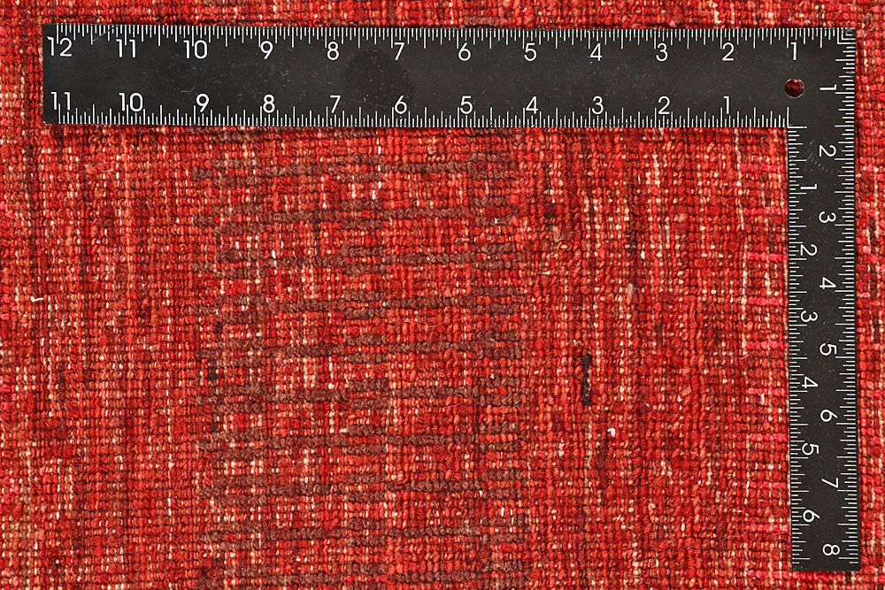Firebrick Gabbeh 9' 1 x 12' 3 - No. 56112 - ALRUG Rug Store