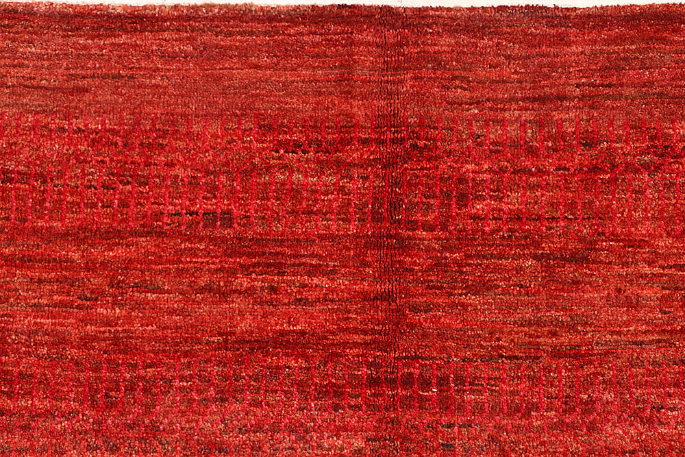Firebrick Gabbeh 9' 1 x 11' 9 - No. 56113 - ALRUG Rug Store