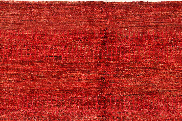 Firebrick Gabbeh 9' 1 x 11' 9 - No. 56113 - ALRUG Rug Store