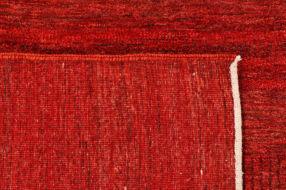 Firebrick Gabbeh 9' 1 x 11' 9 - No. 56113 - ALRUG Rug Store