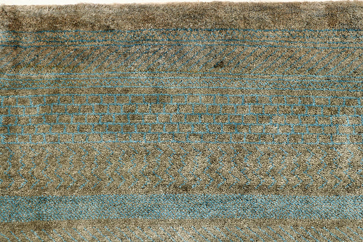 Dark Grey Gabbeh 9' 1 x 12' - No. 56116 - ALRUG Rug Store