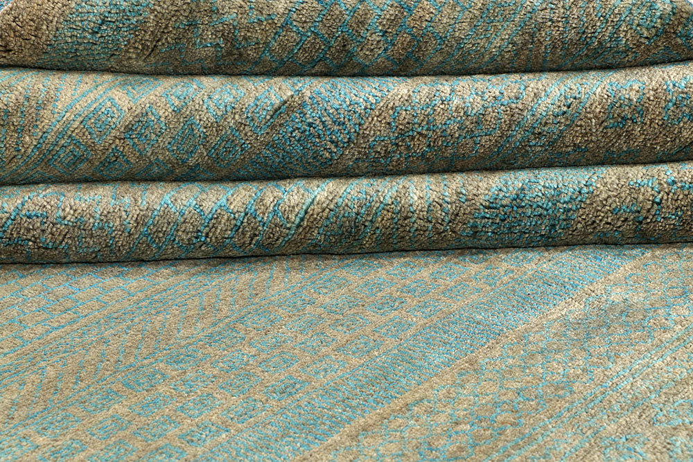 Dark Grey Gabbeh 9' 1 x 12' - No. 56116 - ALRUG Rug Store