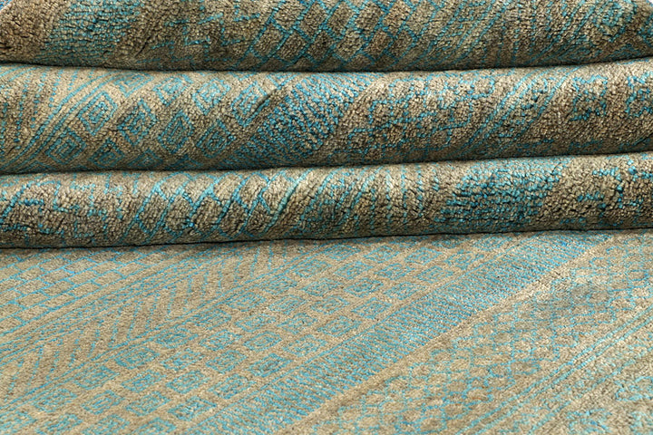 Dark Grey Gabbeh 9' 1 x 12' - No. 56116 - ALRUG Rug Store