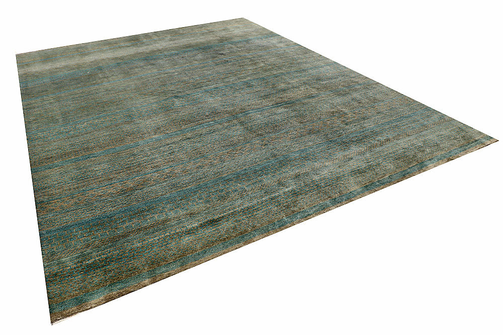 Dark Grey Gabbeh 9' 1 x 12' - No. 56116 - ALRUG Rug Store