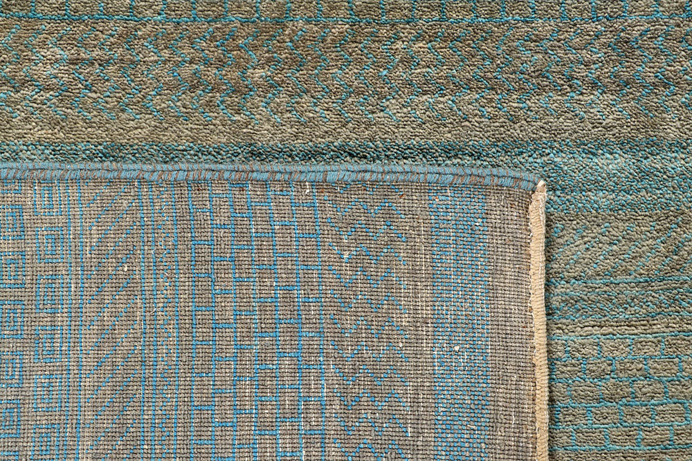 Dark Grey Gabbeh 9' 1 x 12' - No. 56116 - ALRUG Rug Store