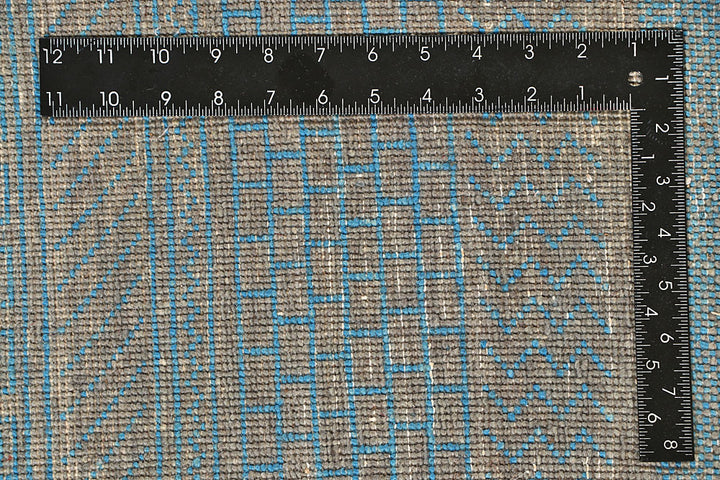 Dark Grey Gabbeh 9' 1 x 12' - No. 56116 - ALRUG Rug Store