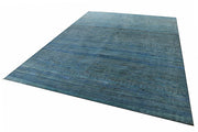 Light Steel Blue Gabbeh 9' 1 x 12' - No. 56120 - ALRUG Rug Store