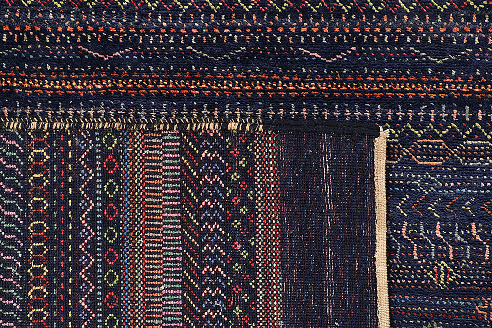 Multi Colored Gabbeh 9' 1 x 12' 1 - No. 56121 - ALRUG Rug Store