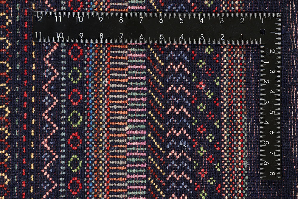 Multi Colored Gabbeh 9' 1 x 12' 1 - No. 56121 - ALRUG Rug Store