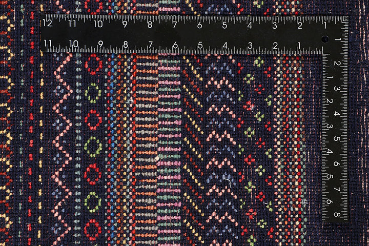 Multi Colored Gabbeh 9' 1 x 12' 1 - No. 56121 - ALRUG Rug Store