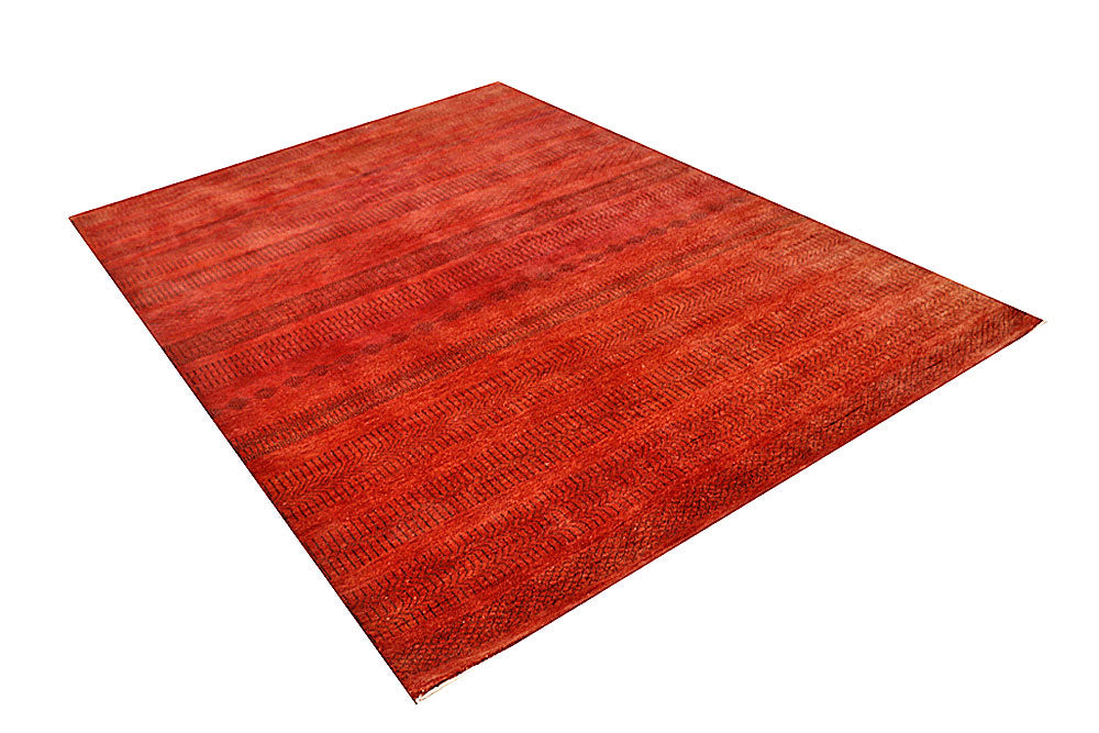 Firebrick Gabbeh 5' 7 x 8' 2 - No. 56122 - ALRUG Rug Store