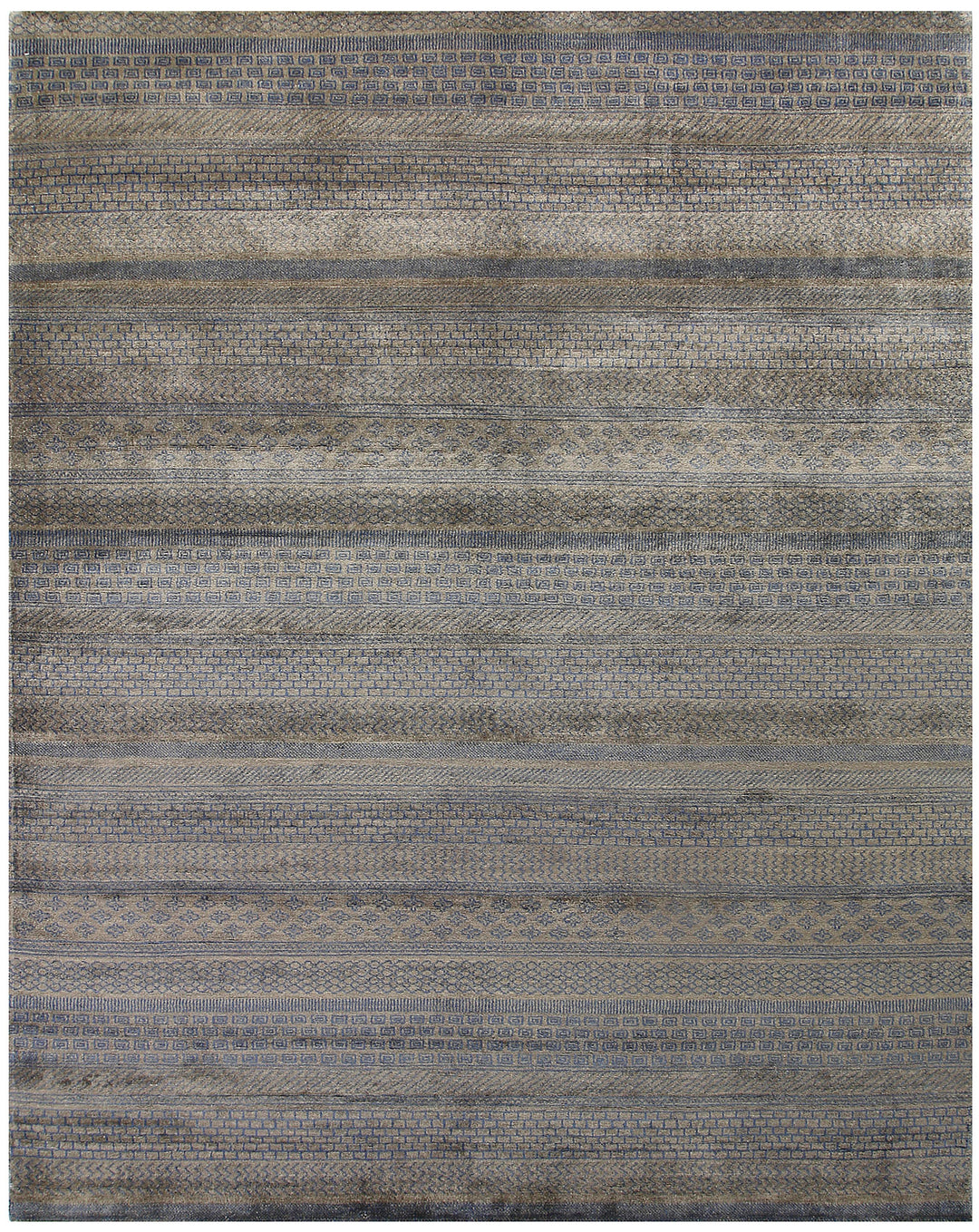 Grey Gabbeh 6' 7 x 9' 3 - No. 56126 - ALRUG Rug Store