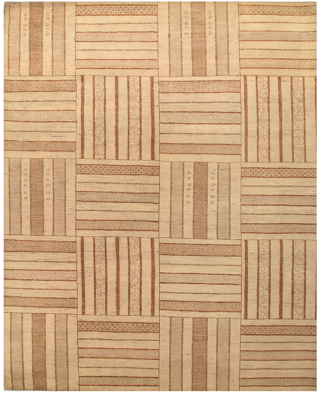 Blanched Almond Gabbeh 8' 4 x 11' 8 - No. 56128 - ALRUG Rug Store