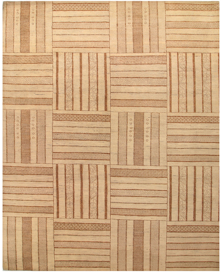 Blanched Almond Gabbeh 8' 4 x 11' 8 - No. 56128 - ALRUG Rug Store