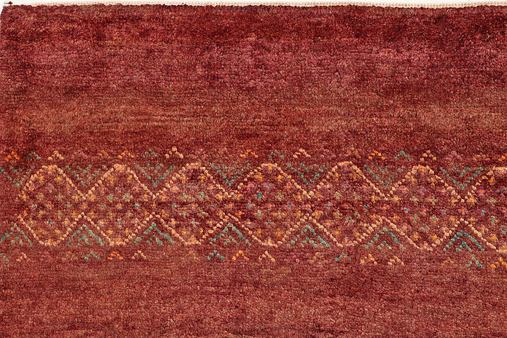 Maroon Gabbeh 8' 6 x 11' 5 - No. 56129 - ALRUG Rug Store