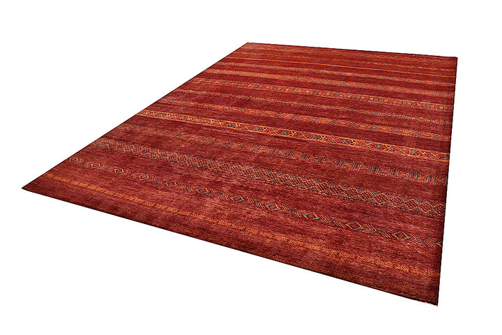 Maroon Gabbeh 8' 6 x 11' 5 - No. 56129 - ALRUG Rug Store