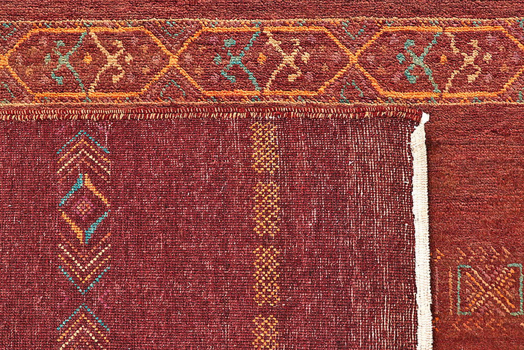 Maroon Gabbeh 8'  6" x 11'  5" - No. QA92686