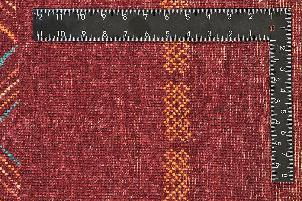 Maroon Gabbeh 8' 6 x 11' 5 - No. 56129 - ALRUG Rug Store
